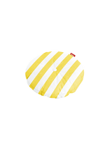 Circle Pillow Stripe Yellow