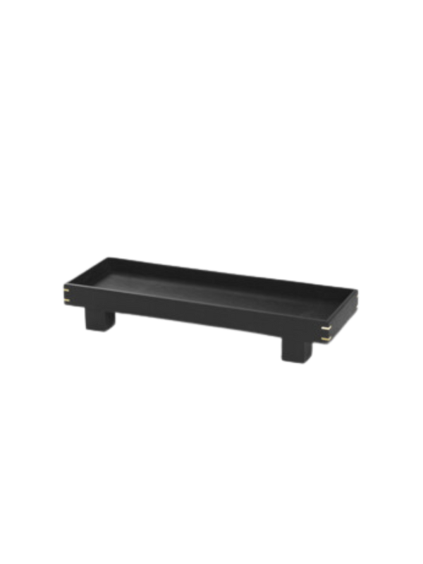 Bon Wooden Tray - X Small - Black Stained