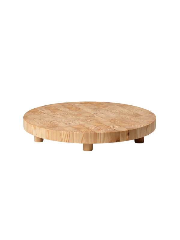 Chess Cutting Board - Round Large
