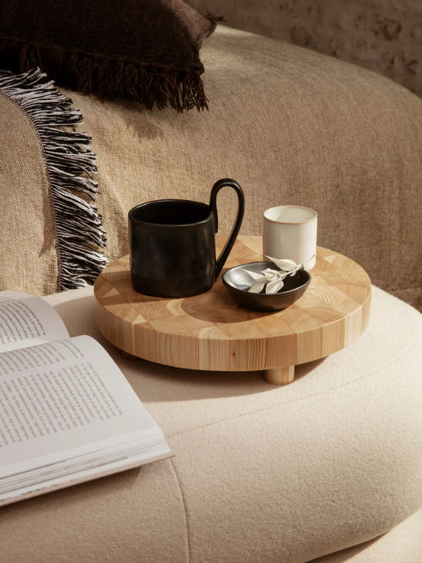 Chess Cutting Board - Round Small
