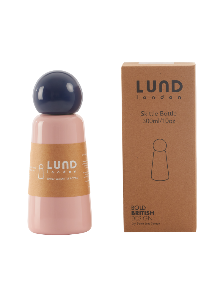 Skittle Bottle Mini 300ml  - Pink & Indigo