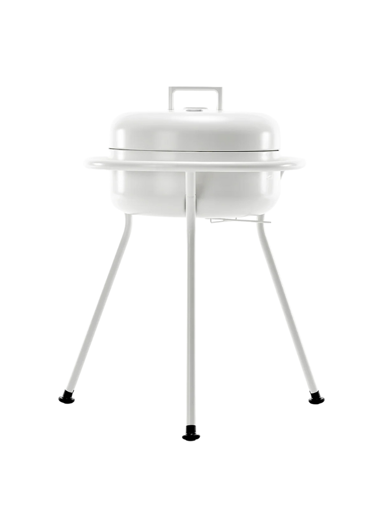 Koro Charcoal BBQ - White
