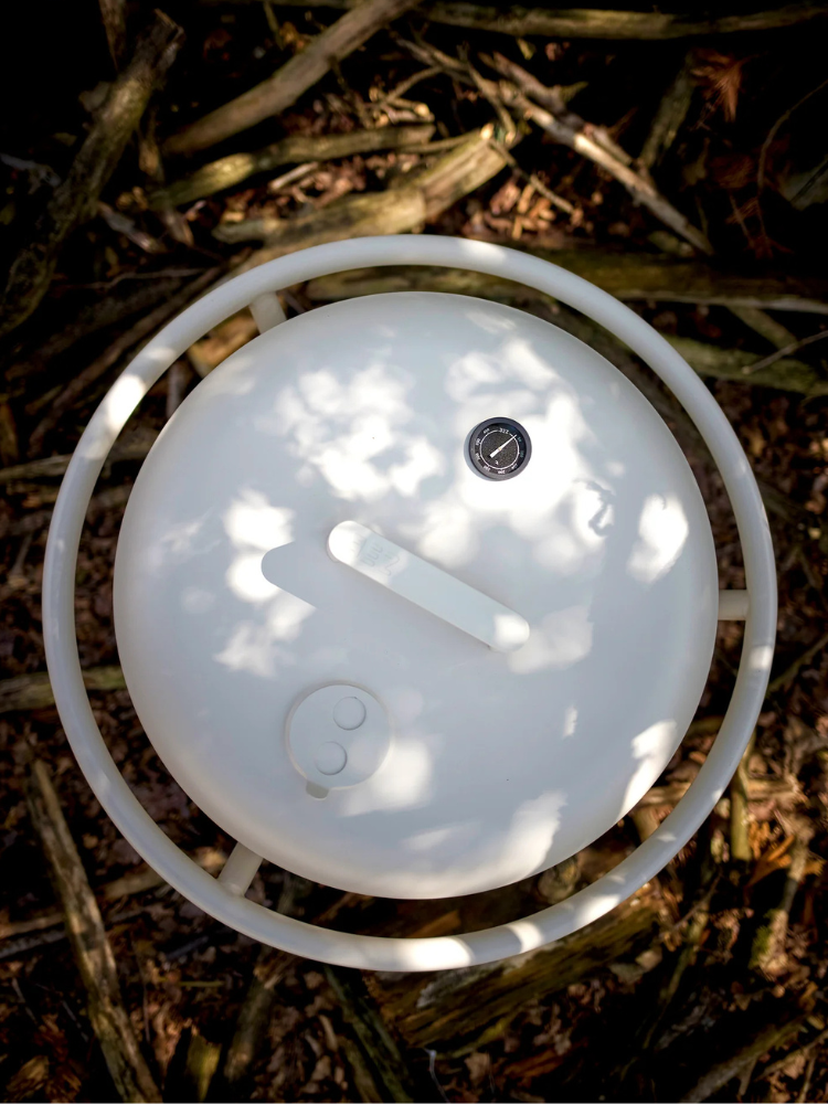 Koro Charcoal BBQ - White