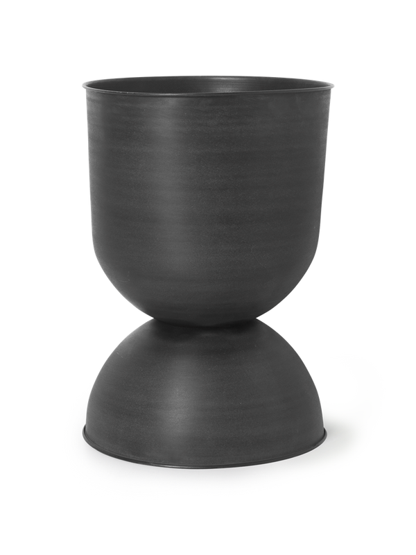 Hourglass Pot - Large - Black