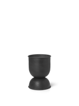 Hourglass Pot - Extra Small - Black