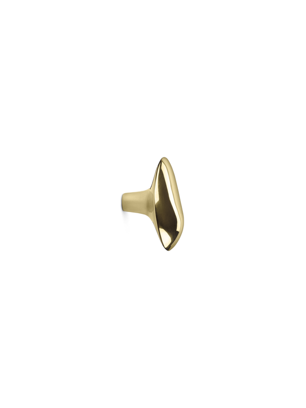 Chanterelle Hook - Brass