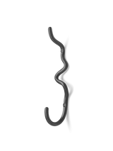 Curvature Hook - Black Brass