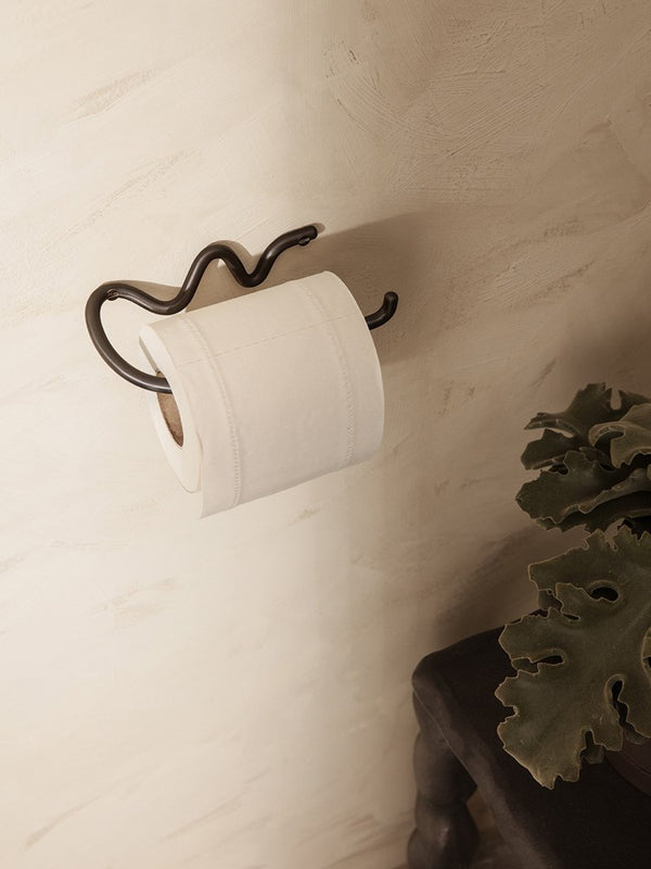 Curvature Toilet Paper Holder - Black Br