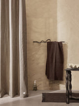 Curvature Towel Hanger - Black Brass