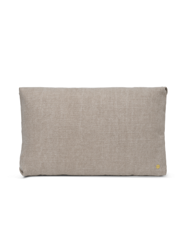Clean Cushion - Rich Linen - Natural