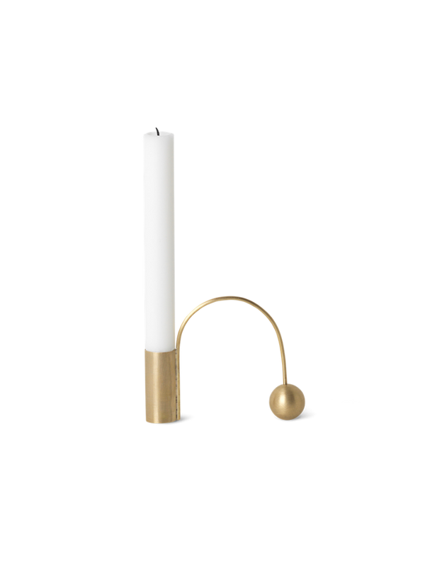 Balance Candle Holder - Brass