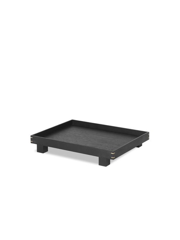 Bon Wooden Tray Small - Black Stained Oak