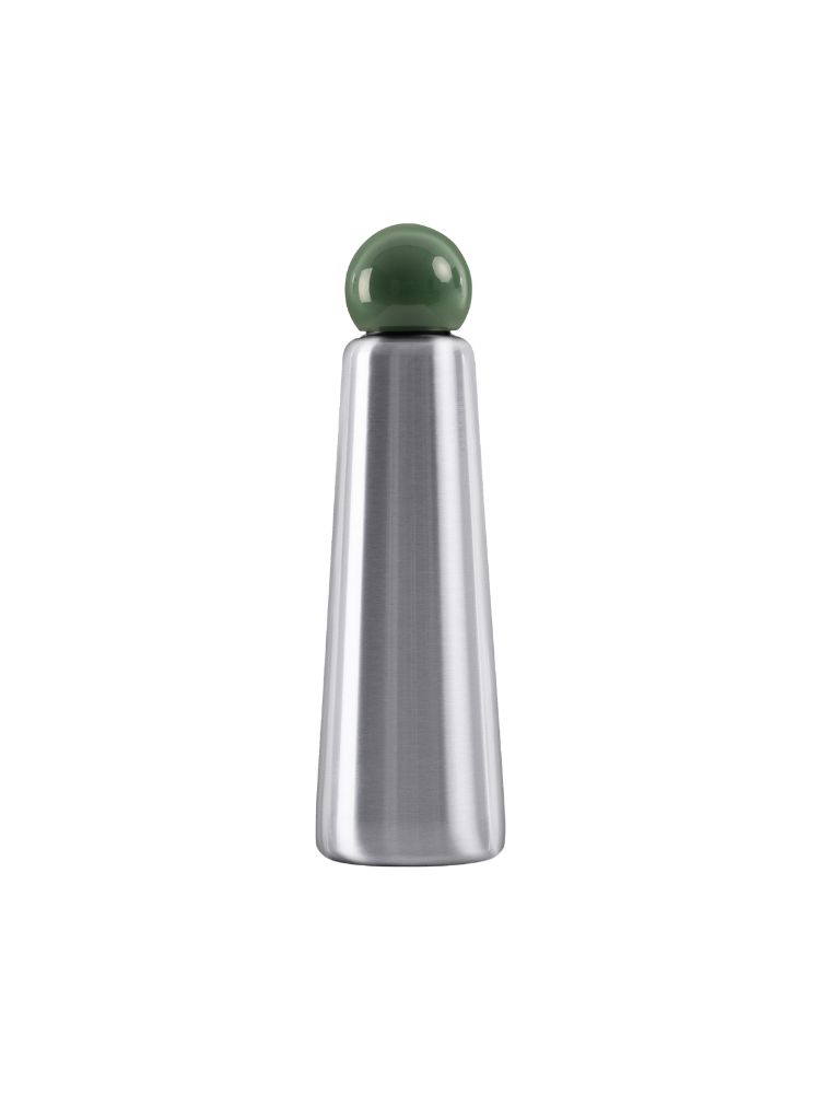 Skittle Bottle Jumbo 750ml  - Stainless Steel & Khaki