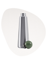 Skittle Bottle Jumbo 750ml  - Stainless Steel & Khaki