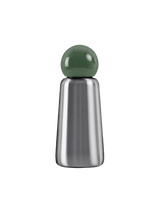 Skittle Bottle Mini 300ml  - Stainless Steel & Khaki