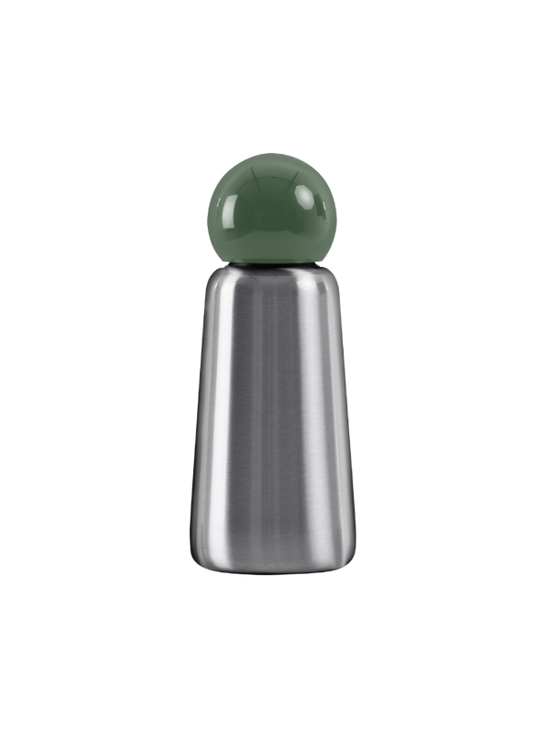 Skittle Bottle Mini 300ml  - Stainless Steel & Khaki
