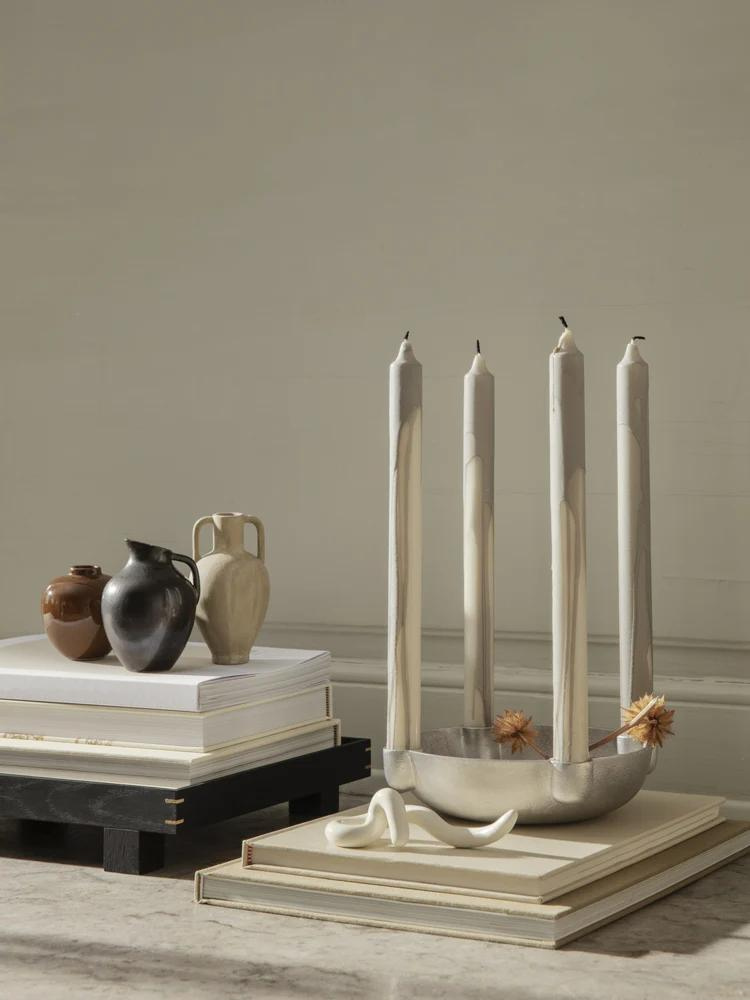 Dryp Candles - Set of 2 - Warm Grey