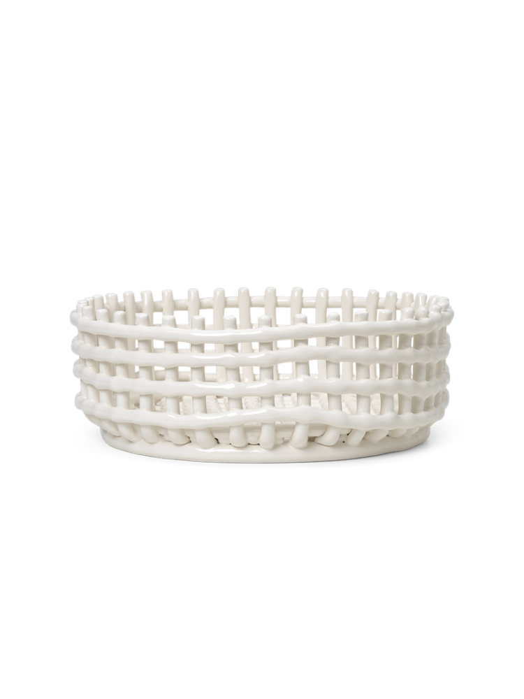 Ceramic Centrepiece - Off-white