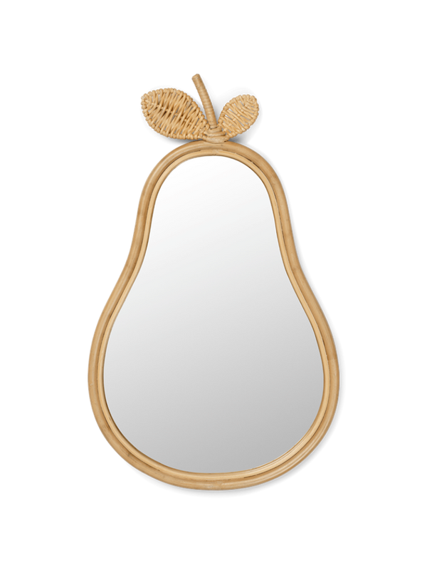 Pear Mirror - Natural