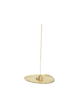 Stone Incense Burner - Brass